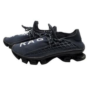 Sports Rage Sneakers Sz M 5.5 W‎ 7.5 Running Shoes Blue Slip On Mesh